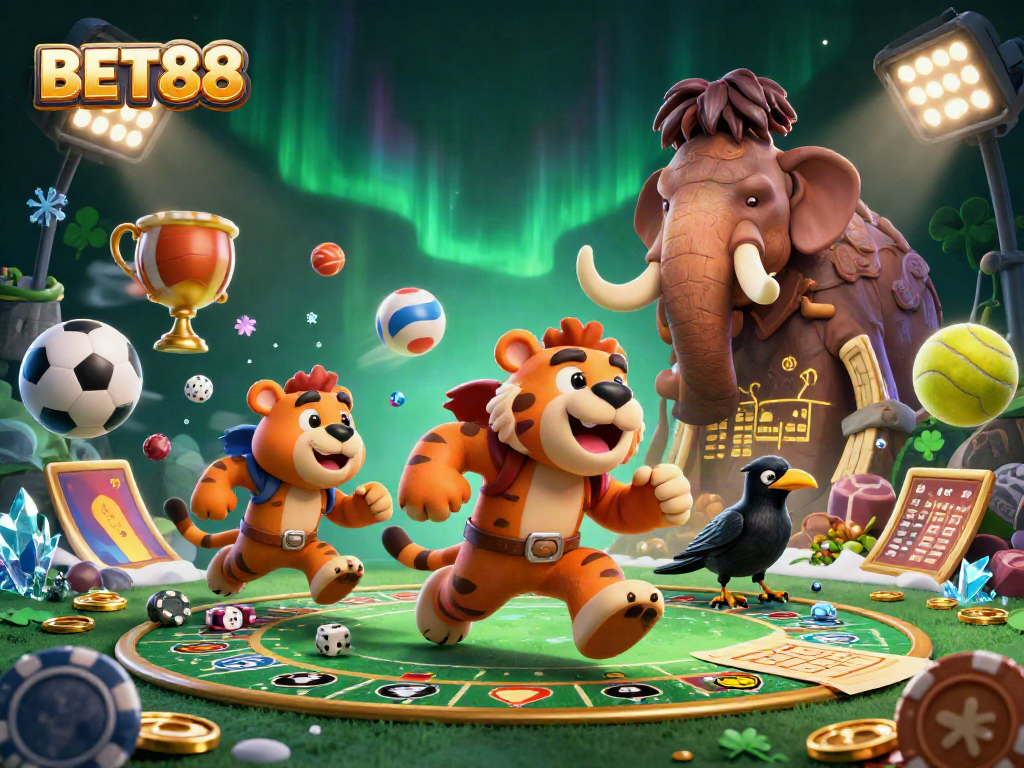 BET88 mang đến trải nghiệm cá cược tuyệt vời với không khí casino sôi động và nhiều trò chơi hấp dẫn.