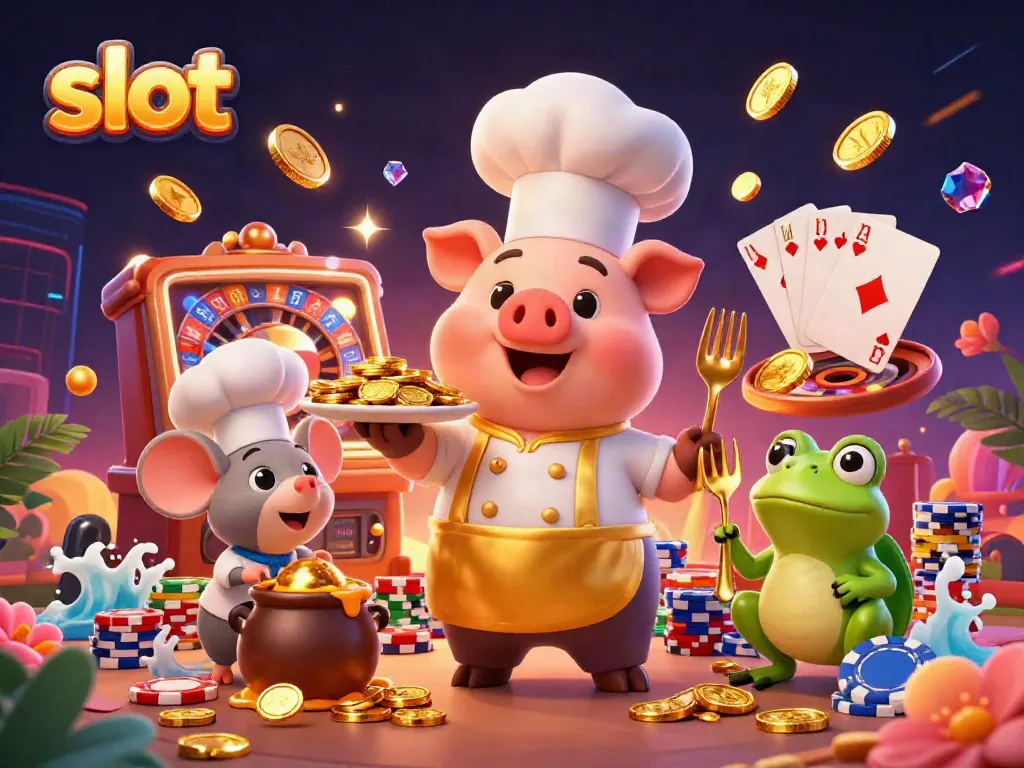 Slot mesin semakin hidup dengan koki babi dan pengalaman kasino yang mengesankan.