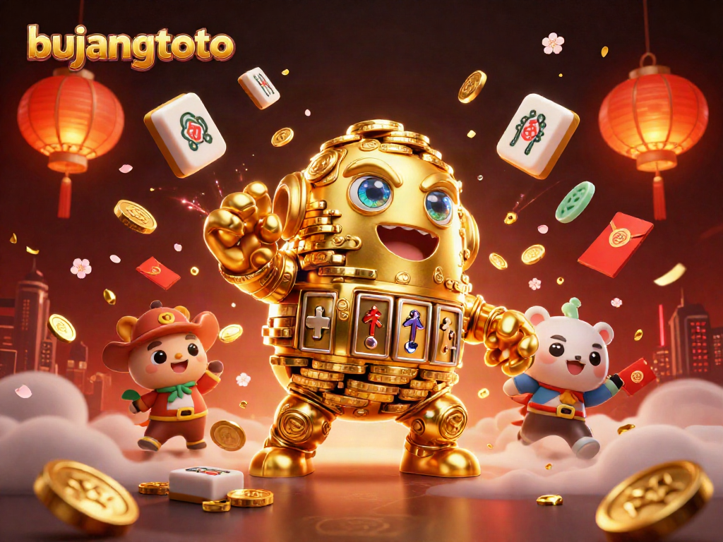 Experience the vibrant world of bujangtoto with its ancient golden golem and dynamic game elements.
