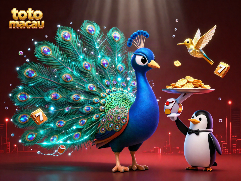 Menangkan permainan kasino di toto macau dengan ilustrasi pemandangan penuh warna dan karakter menarik.