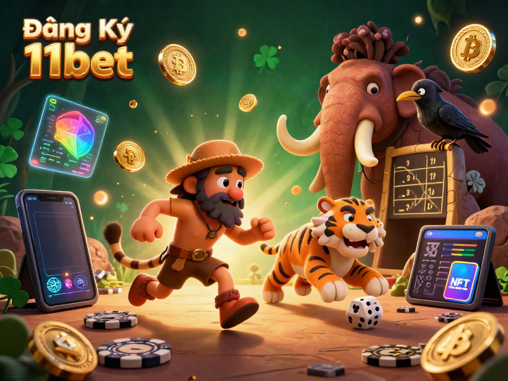 Engage in exciting moments of Đăng Ký 11bet with a vibrant cannabis-themed casino illustration.