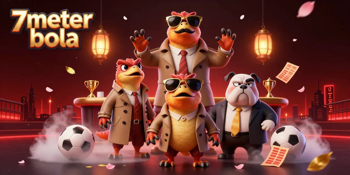 Experience 7meter bola excitement as raptors in a trench coat sneak into a casino lounge.