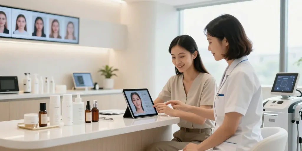 Exploring Alternatives to QOVES in a modern beauty clinic.