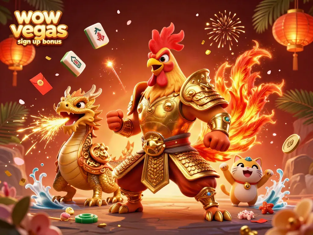Experience the thrill with the wow vegas sign up bonus – explore dynamic casino elements and characters in a vibrant scene.
