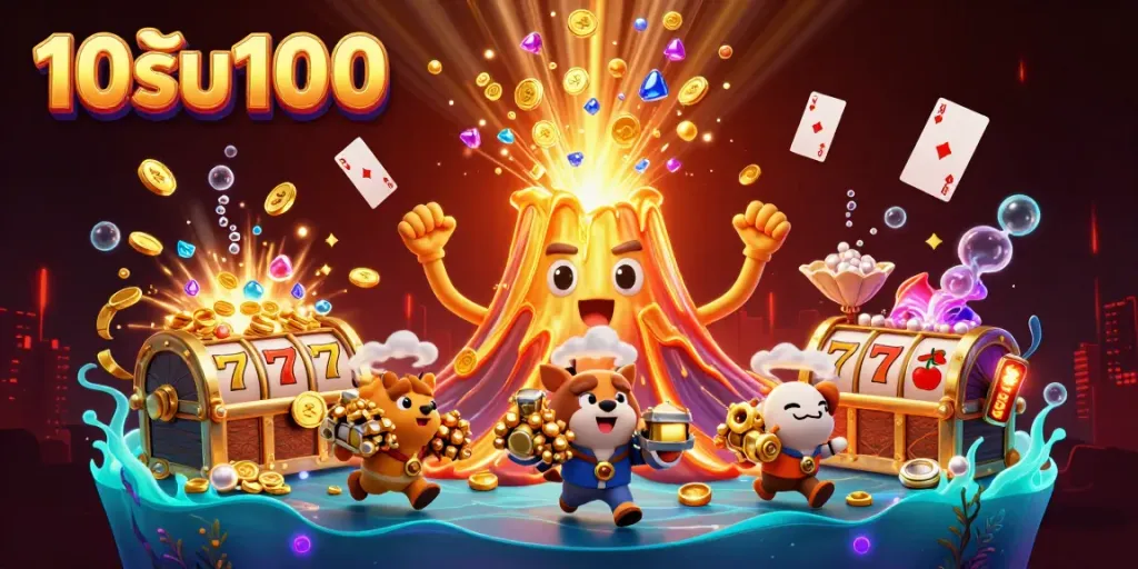 เล่นเกมสล็อตพร้อมโปรโมชั่น 10รับ100 กับกราฟิกที่น่าตื่นเต้นในคาสิโนออนไลน์