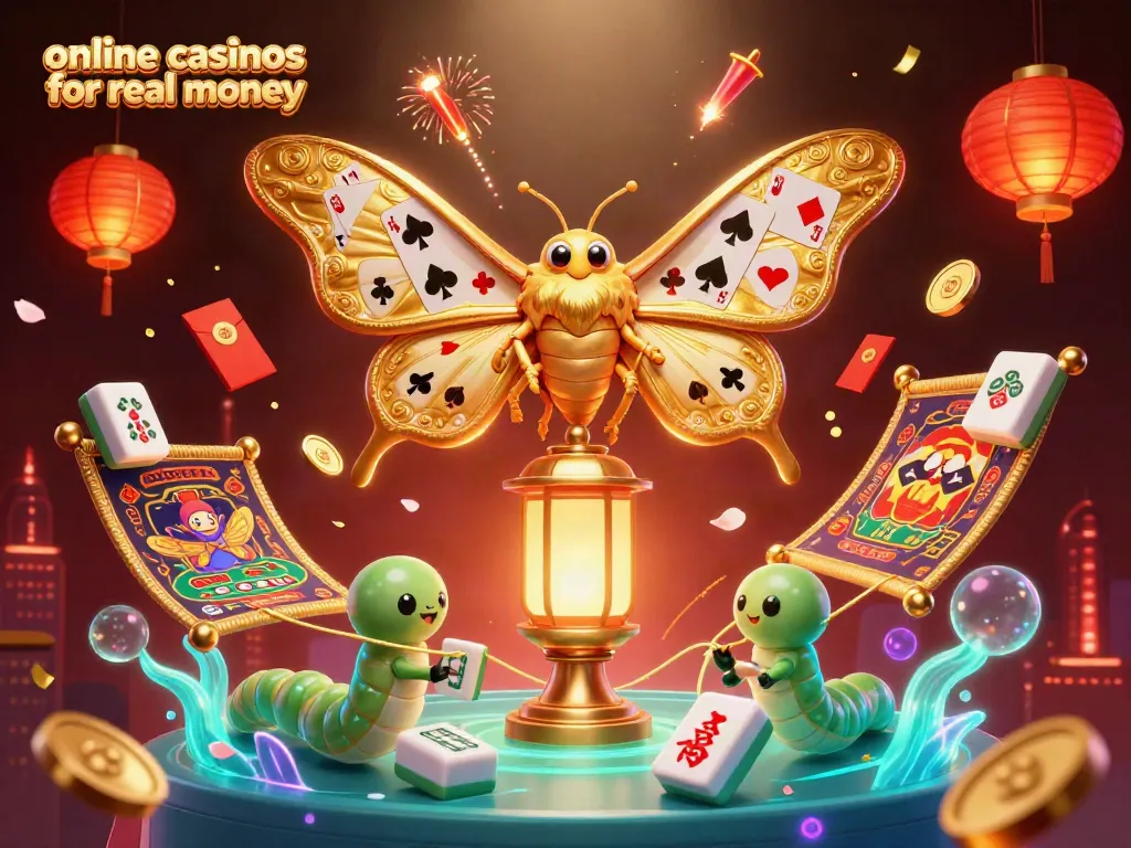 Experience vibrant online casinos for real money with engaging characters in a dynamic casino scene.