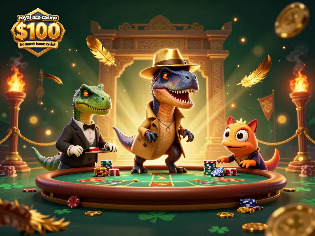 Experience gaming thrills with royal ace casino $100 no deposit bonus codes at the blackjack table.