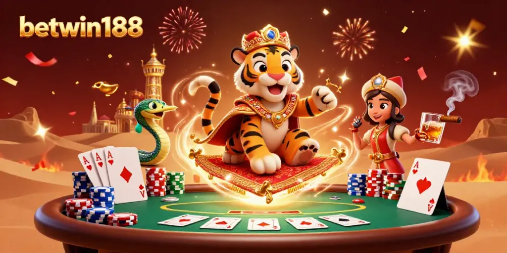 Menangkan pengalaman bermain di betwin188 dengan suasana kasino yang meriah dan berwarna.