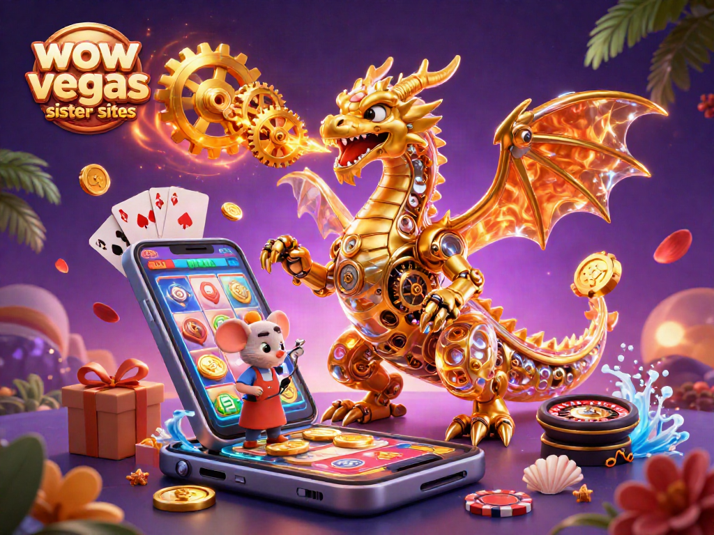 Engage with wow vegas sister sites through vibrant slot games and thrilling coins eruption.